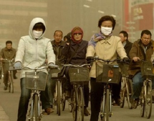 Велосипедистите и ризиците од загадувањето